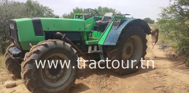 À vendre Tracteur avec cabine Deutz DX 90A boîte de vitesses et pont d’origine ZF 5 cylindres  ➕ #charrue_à_socs complet