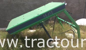 À vendre Tracteur avec cabine Deutz DX 90A boîte de vitesses et pont d’origine ZF 5 cylindres  ➕ #charrue_à_socs complet