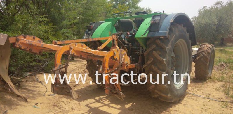 À vendre Tracteur avec cabine Deutz DX 90A boîte de vitesses et pont d’origine ZF 5 cylindres  ➕ #charrue_à_socs complet