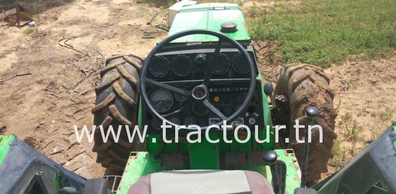 À vendre Tracteur avec cabine Deutz DX 90A boîte de vitesses et pont d’origine ZF 5 cylindres  ➕ #charrue_à_socs complet