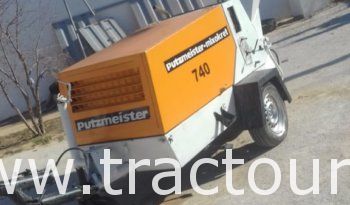 À vendre Pompe à chape 3 cylindres Putzmeister ou échanger contre camion Iveco Daily ou OM40 complet