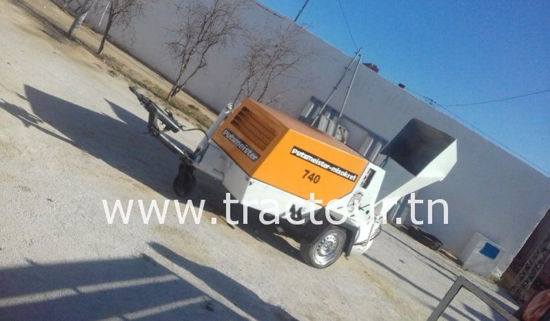 À vendre Pompe à chape 3 cylindres Putzmeister ou échanger contre camion Iveco Daily ou OM40 complet