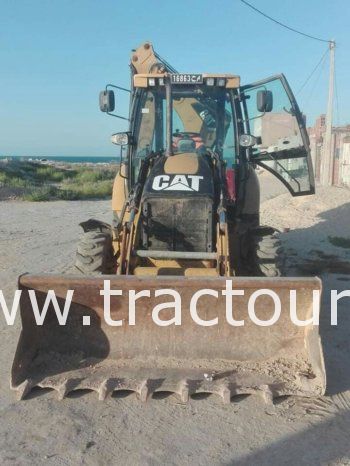 À vendre Tractopelle Caterpillar 428 E complet