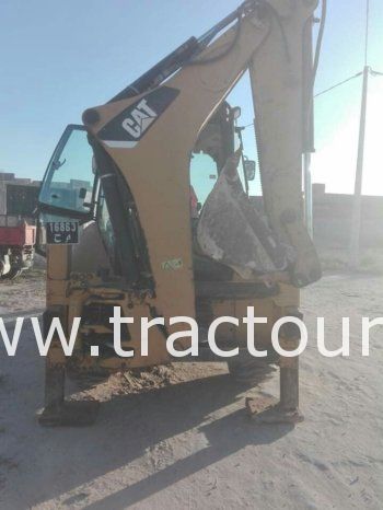 À vendre Tractopelle Caterpillar 428 E complet