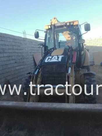 À vendre Tractopelle Caterpillar 428 E complet