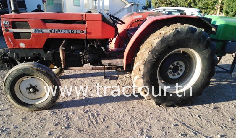 À vendre Tracteur Same Explorer II 80 ➕ charrue à disques 3 disques ➕ canadienne complet