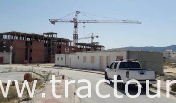 À vendre Grue à tour Pingon Hauteur 50 m Porté 55 m Charge 14 tonnes complet