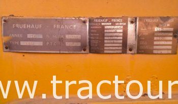 À vendre Semi remorque porte engin Fruehauf complet