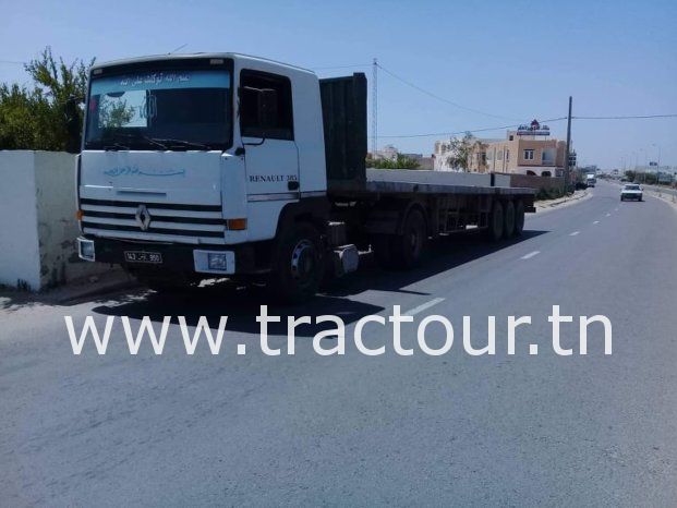 À vendre Tracteur routier Renault Major R385 complet