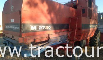 À vendre Moissonneuse batteuse Deutz-Fahr M2780 complet