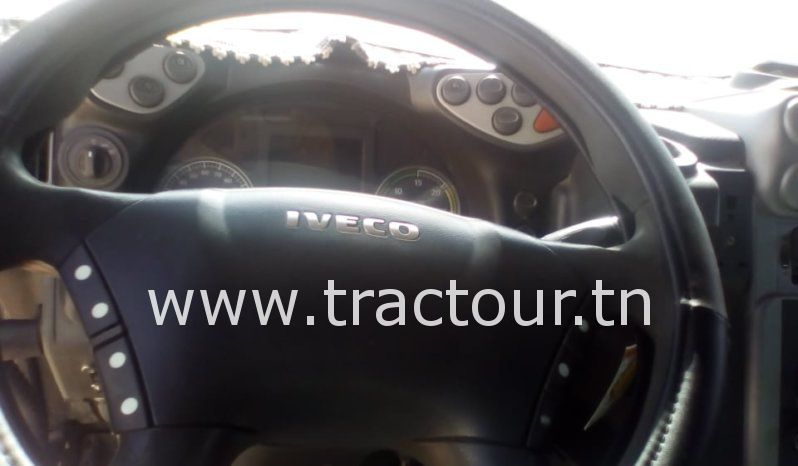 À vendre Tracteur routier Iveco Stralis 450 avec avec semi remorque plateau 3 essieux complet
