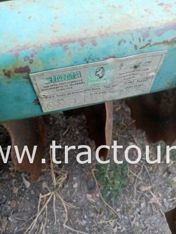 À vendre Tracteur avec matériels Massey Ferguson 390E ➕ cover_crop 10/20 Simma ➕ canadienne 11 dents complet