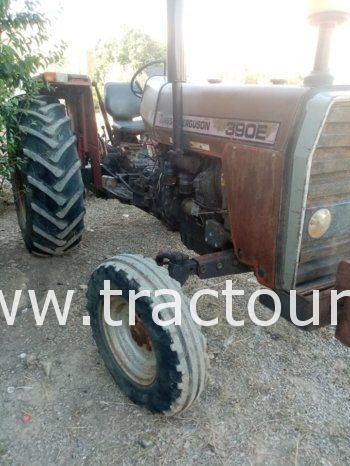 À vendre Tracteur avec matériels Massey Ferguson 390E ➕ cover_crop 10/20 Simma ➕ canadienne 11 dents complet