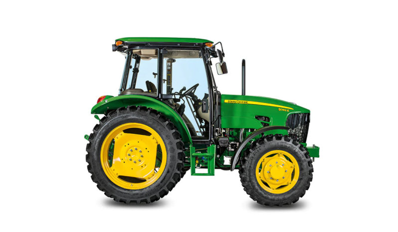 Prix du neuf: Tracteur John Deere 5082E cabine climatisée – Concessionnaire Parenin Tunisie complet