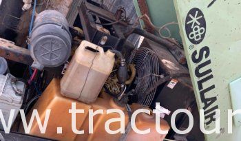 À vendre Compresseur à vis Sullair avec moteur Caterpillar 4 cylindres complet
