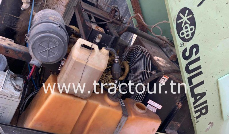 À vendre Compresseur à vis Sullair avec moteur Caterpillar 4 cylindres complet