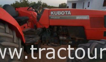 À vendre Tracteur Kubota M9000 complet