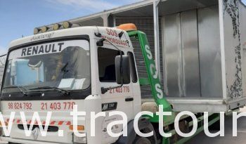 À vendre Camion plateau de remorquage SOS Renault Midliner M150 complet