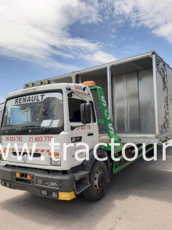 À vendre Camion plateau de remorquage SOS Renault Midliner M150 complet