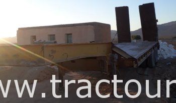 À vendre Semi remorque porte engin Sicame 53 tonnes complet