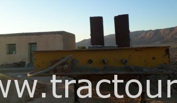À vendre Semi remorque porte engin Sicame 53 tonnes complet