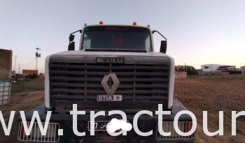 À vendre Tracteur Renault CLM 385 avec semi remorque benne TP complet