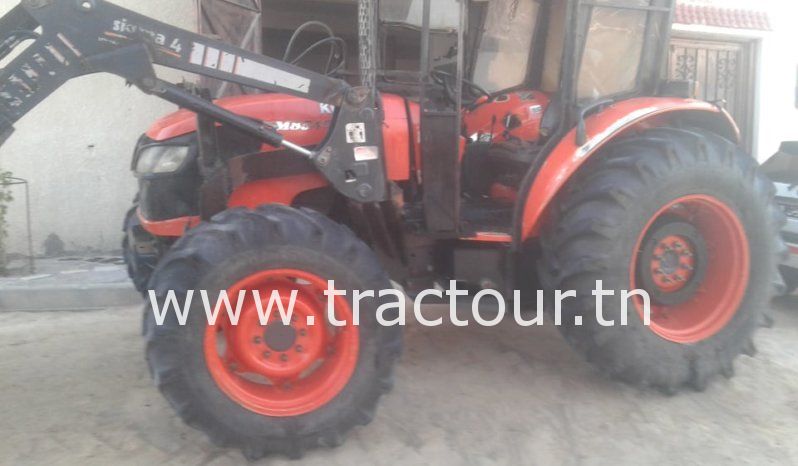 À vendre Tracteur Kubota M8540 avec chargeur frontal et semi remorque agricole citerne complet