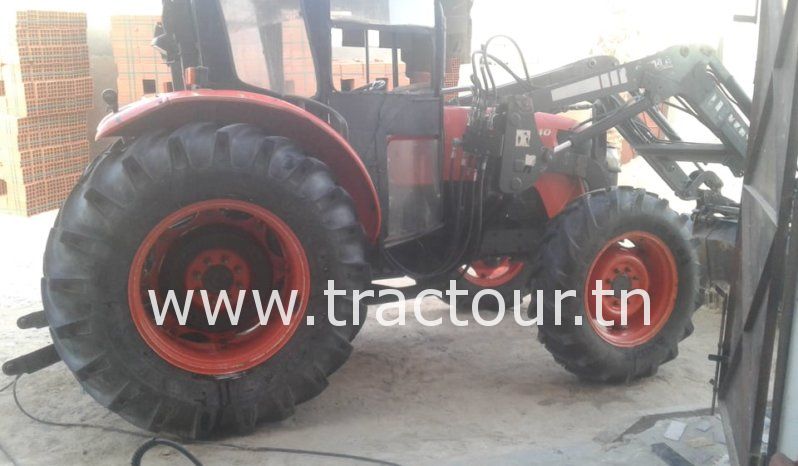À vendre Tracteur Kubota M8540 avec chargeur frontal et semi remorque agricole citerne complet