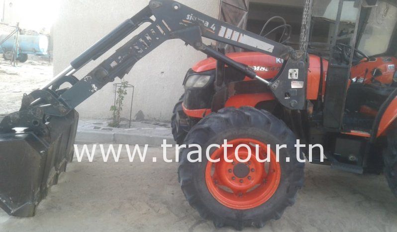 À vendre Tracteur Kubota M8540 avec chargeur frontal et semi remorque agricole citerne complet