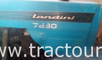 À vendre Tracteur Landini 7860 complet