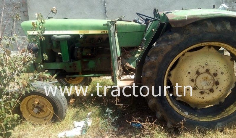 À vendre Tracteur avec matériels John Deere 2030 complet