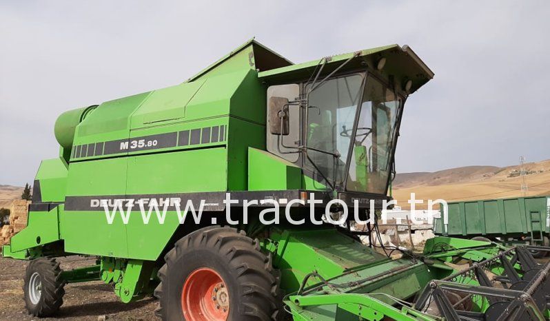 À vendre Moissonneuse batteuse Deutz-Fahr M35.80 complet