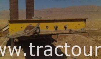 À vendre Semi remorque porte engin Sicame 53 tonnes complet