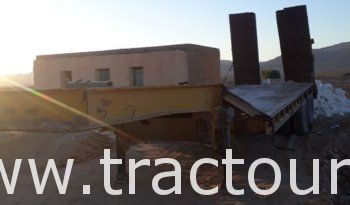 À vendre Semi remorque porte engin Sicame 53 tonnes complet
