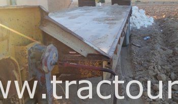 À vendre Semi remorque porte engin Sicame 53 tonnes complet