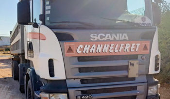À vendreTracteur routier Scania R420 avec benne Comet 20m³ complet