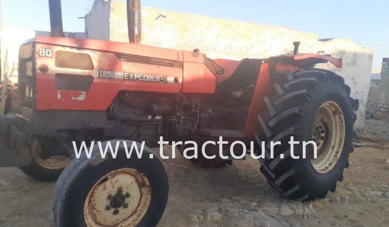 À vendre Tracteur avec matériels Same Explorer II 80 complet