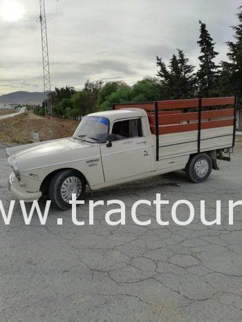 À vendre Camionnette 2 portes avec benne Peugeot 404 complet