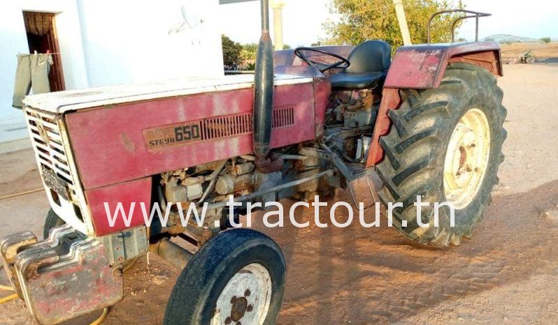 À vendre Tracteur Steyr 650 avec carte grise et canadienne 9 dents complet