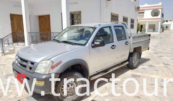À vendre Pick-up 4×4 avec benne Isuzu DMax 2.5 TD ➕ Double pont ➕ climatiseur ➕ benne d’origine complet