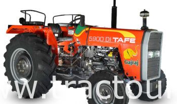Cherche (ابحث) tracteur Tafe 5900 DI simple ou double  نلوج على جرار complet