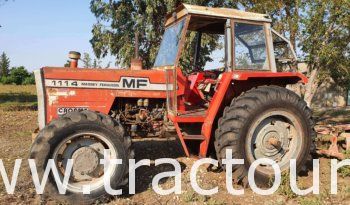 À vendre Tracteur avec cabine Massey Ferguson 1114 complet