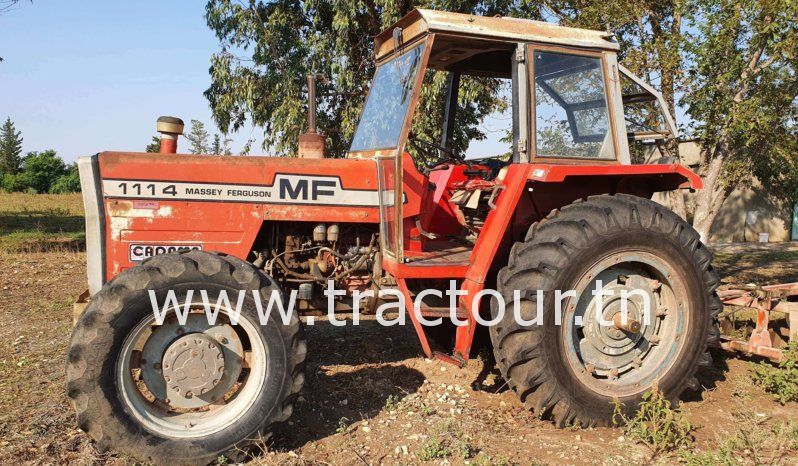 À vendre Tracteur avec cabine Massey Ferguson 1114 complet