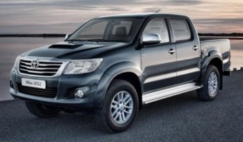 Cherche (نلوج على) Chassis Toyota Hilux Modèle 2013 avec carte grise ابحث عن complet