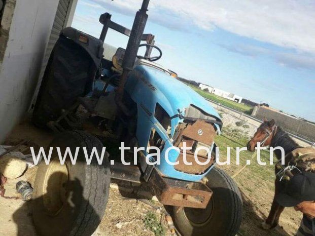À vendre Tracteur Landini Atlas 75 avec semi-remorques agricoles benne et citerne complet