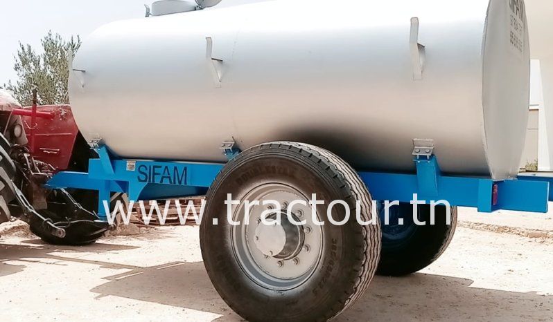 Fabrication Semi remorque agricole citerne 5000 Litres SIFAM complet