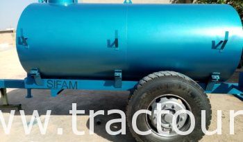 Fabrication Semi remorque agricole citerne 5000 Litres SIFAM complet