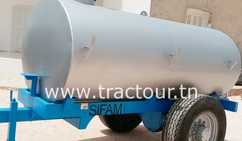 Fabrication Semi remorque agricole citerne 5000 Litres SIFAM complet