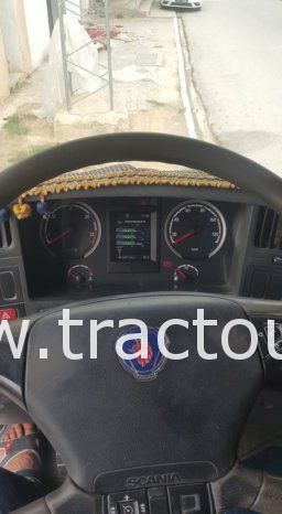 À vendre Tracteur Scania G380 avec semi remorque benne TP complet