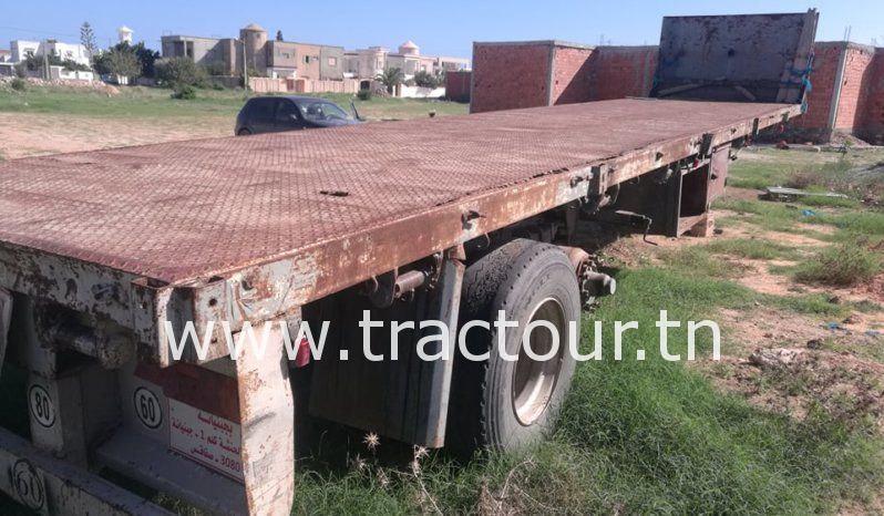 À vendre Semi remorque plateau sans ridelles ComeCab complet